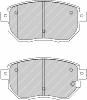 FERODO FDB1786 Brake Pad Set, disc brake