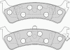 FERODO FDB1130 Brake Pad Set, disc brake