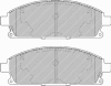 FERODO FDB1263 Brake Pad Set, disc brake
