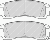FERODO FDB1264 Brake Pad Set, disc brake