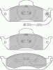 FERODO FDB1400 Brake Pad Set, disc brake