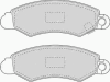 FERODO FSL1459 Brake Pad Set, disc brake