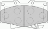 FERODO FDB1502 Brake Pad Set, disc brake