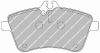 FERODO FDB1750 Brake Pad Set, disc brake