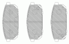 FERODO FDB1736 Brake Pad Set, disc brake