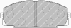 FERODO FSL1884 Brake Pad Set, disc brake