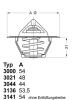 WAHLER 3000.80 (300080) Thermostat, coolant