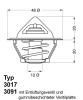 WAHLER 3017.87D2 (301787D2) Thermostat, coolant