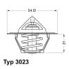 WAHLER 3023.87D (302387D) Thermostat, coolant