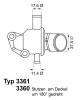 WAHLER 3361.87D (336187D) Thermostat, coolant