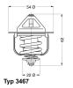 WAHLER 3467.85D (346785D) Thermostat, coolant