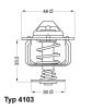 WAHLER 4103.82 (410382) Thermostat, coolant