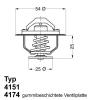 WAHLER 4151.76D (415176D) Thermostat, coolant