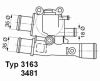 WAHLER 3163.88D (316388D) Thermostat, coolant