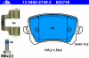 ATE 13.0460-2749.2 (13046027492) Brake Pad Set, disc brake