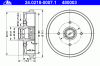 ATE 24.0218-0007.1 (24021800071) Brake Drum