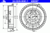 ATE 24.0225-0003.1 (24022500031) Brake Drum