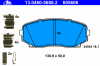 ATE 13.0460-5606.2 (13046056062) Brake Pad Set, disc brake