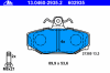 ATE 13.0460-2935.2 (13046029352) Brake Pad Set, disc brake