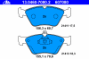 ATE 13.0460-7080.2 (13046070802) Brake Pad Set, disc brake