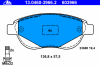 ATE 13.0460-3966.2 (13046039662) Brake Pad Set, disc brake