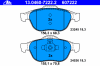 ATE 13.0460-7222.2 (13046072222) Brake Pad Set, disc brake