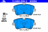 ATE 13.0460-2854.2 (13046028542) Brake Pad Set, disc brake