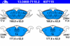 ATE 13.0460-7115.2 (13046071152) Brake Pad Set, disc brake