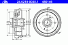 ATE 24.0218-0035.1 (24021800351) Brake Drum