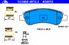 ATE 13.0460-4812.2 (13046048122) Brake Pad Set, disc brake
