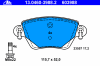 ATE 13.0460-3988.2 (13046039882) Brake Pad Set, disc brake