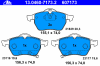 ATE 13.0460-7173.2 (13046071732) Brake Pad Set, disc brake