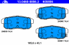 ATE 13.0460-5856.2 (13046058562) Brake Pad Set, disc brake