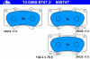 ATE 13.0460-5747.2 (13046057472) Brake Pad Set, disc brake