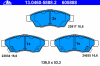 ATE 13.0460-5888.2 (13046058882) Brake Pad Set, disc brake