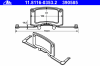 ATE 11.8116-0353.2 (11811603532) Spring, brake caliper