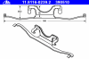 ATE 11.8116-0239.2 (11811602392) Spring, brake caliper