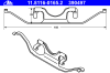 ATE 11.8116-0165.2 (11811601652) Spring, brake caliper