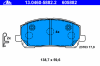 ATE 13.0460-5882.2 (13046058822) Brake Pad Set, disc brake