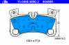 ATE 13.0460-4850.2 (13046048502) Brake Pad Set, disc brake
