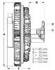 BERU 0720002065 Clutch, radiator fan