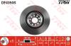 TRW DF4350S Brake Disc