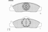 NIPPARTS J3600400 Brake Pad Set, disc brake