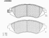 NIPPARTS J3600902 Brake Pad Set, disc brake