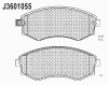 NIPPARTS J3601055 Brake Pad Set, disc brake