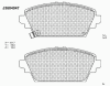NIPPARTS J3604047 Brake Pad Set, disc brake