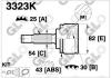 GLO 3323K Joint Kit, drive shaft