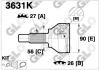 GLO 3631K Joint Kit, drive shaft