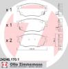 ZIMMERMANN 24246.170.1 (242461701) Brake Pad Set, disc brake