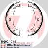 ZIMMERMANN 10990.103.3 (109901033) Brake Shoe Set, parking brake